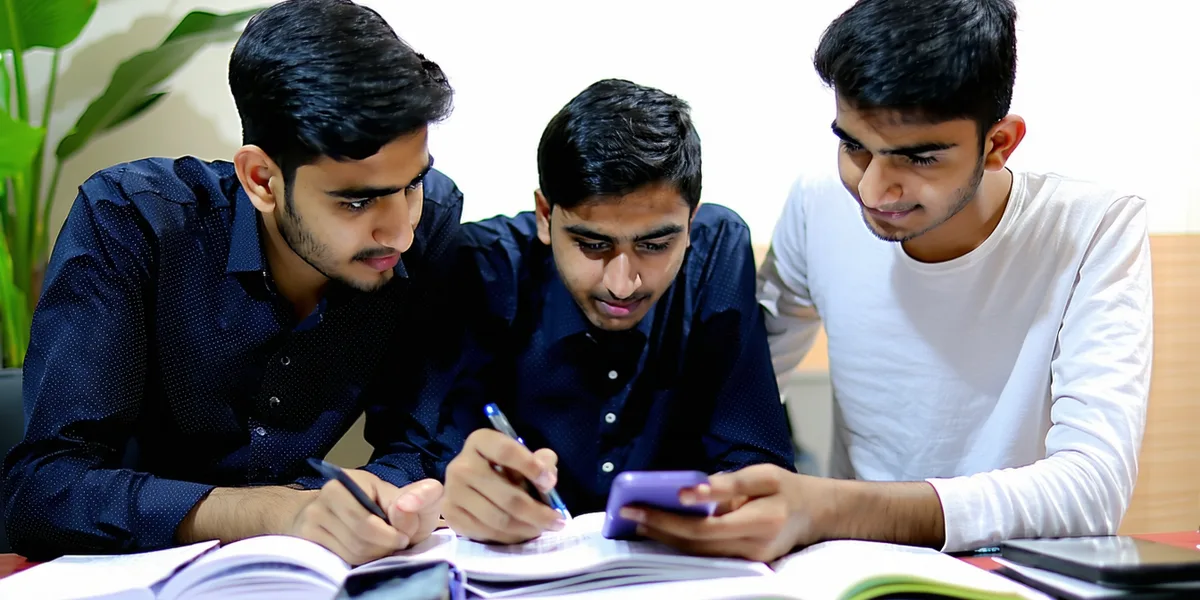 Group of BCS aspirants from the same district studying together and checking rankings